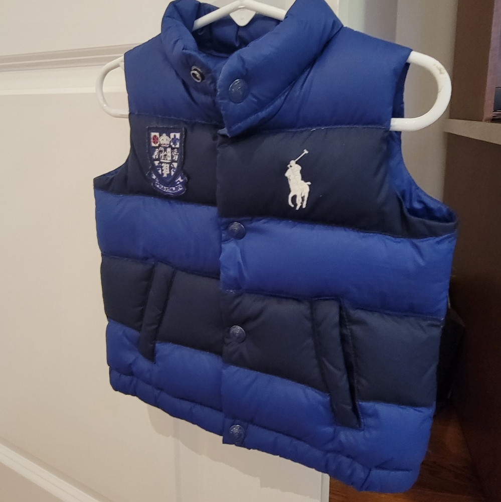 Ralph Lauren down puffer vest 12m